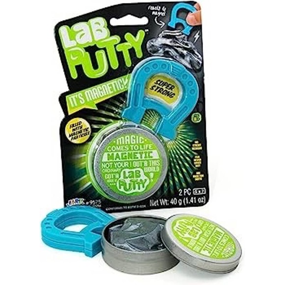 JA-RU Magnet Lab Putty Magnetic Putty (2 Slime Putties), toy - Picture 6 of 7